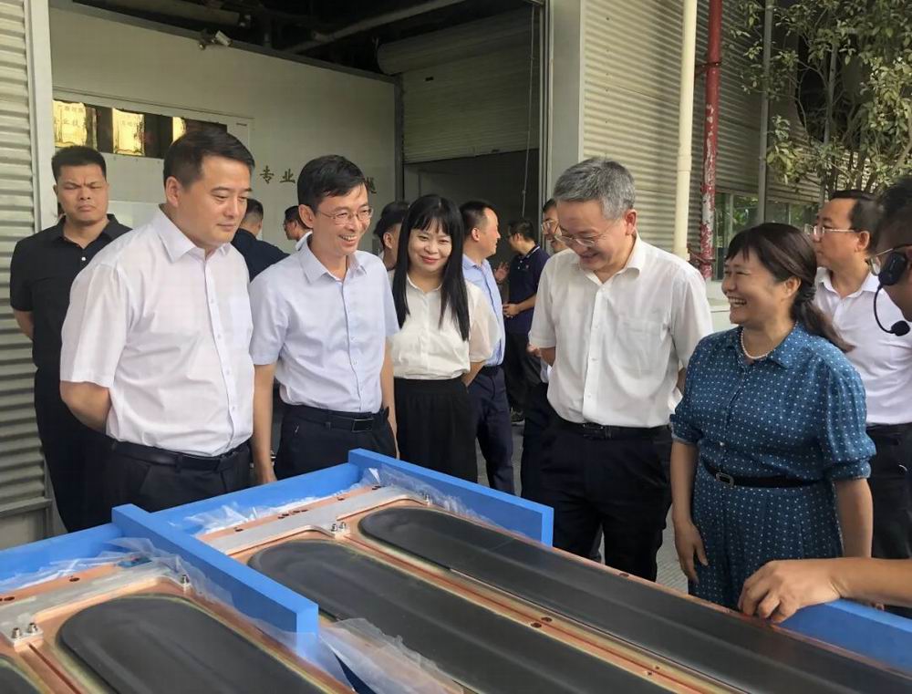 中国工程院院士专家团莅临集团旗下晶联光电调研调查
