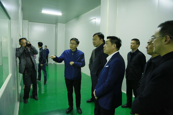孟津县委书记黄玉国莅临jiuyou.com调研新项目进展情况